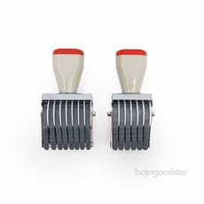 보조개자매 마트 숫자스탬프 넘버링, 6자리