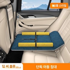 MONI 차량용기저귀갈이대 기저귀갈이대 패드 아기 휴대용, 1개, 심플형 / 딥씨블루