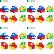 HY 소프트 미니카 6종 세트 미니자동차장난감세트 남아선물 자동차장난감