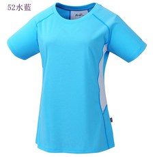 【FIT 維特】女Coolmax圓領短袖排汗衣PS2103，春夏薄款吸溼排汗快乾防曬衣，適合登山旅遊野雁戶外