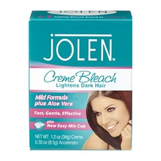졸렌 크림 블리치 마일드 탈색제, 42.5g, 1개
