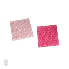하트 무늬 완충 포장재 택배 봉투 파우치형 에어캡 충격 방지 포장 용품 핑크, 1개