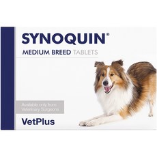 VetPlus SYNOQUIN EFA 舒骼健 中型犬 錠劑, 1個, 中型犬/單盒
