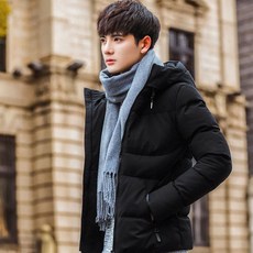 디에이치트레이딩 보온 캐주얼 아웃도어 방한 남성 겨울 점퍼 패딩 다운 건조 고급 머신 모직 문서 방수 보관