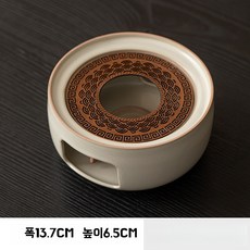 요도 초 촛불 온차로 차 가열기, 1개, 1