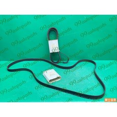 (汽車零件專家)三菱 PAJERO 3. 5 3.8 2001- 年 7PK2415 MN155725 皮帶 發電機皮帶, 1個