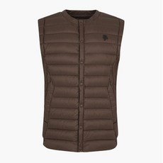 까스텔바작 남성 골프 조끼 베스트 퍼포먼스 기본 활동코디 소프트 경량 다운 BGCWVT401BRCCDH5595576