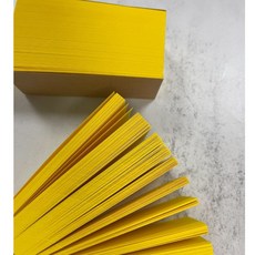 便條紙-亮黃色80磅-500張-影印紙/模造紙, 1個, 隨機尺寸