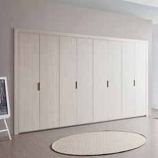 보루네오 이노 여닫이 붙박이장 30cm, 애쉬오크 30cm