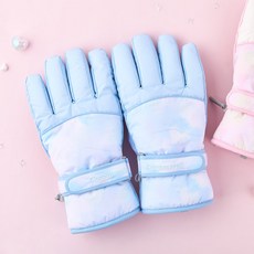 시나모롤 주니어 수채화 방한장갑