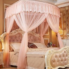 커튼식레일형 캐노피 모기장 180x220 피치