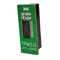 GC-TPM20 마더보드용 20핀 TPM 2.0 모듈 LPC 암호화 TPM 모듈 보드, 1pc, 1개