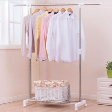 행거 신축형 옷걸이 스탠드 이동식 옷장 철제 고정식 수납 봉 폴 드레스룸 코너 시스템 you*25234vu, 101, catch_ 101