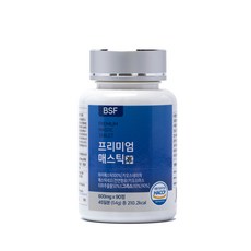 BSF 프리미엄 매스틱정 HACCP 인증 600mg x 90정, 54g, 1개
