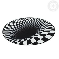 SUPER 3D 입체 홀인 착시매트 (80cm) 소파