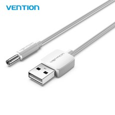 VENTION 威迅 CEX系列 USB轉DC 3.5mm充電線 1M 小圓孔 檯燈 音響 風扇 小家電, 白色