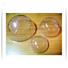 투명 반구 소 9cm 10개입 포장 DIY 케이크 장식 공예 플라스틱