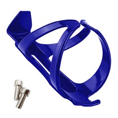 Toptrek 자전거 병 케이지 MTB 도로 물병 홀더 다채로운 경량 사이클링 브래킷 액세서리, Black blue