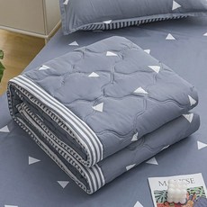 부드러운 여름 이불 세트 또는 싱글 경량 얇은 세탁 가능한 더블 담요, 03 150x200cm 3 pcs set, 13 1