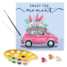 Ravensburger CreArt Enjoy The Moment Paint by Numbers 키트 성인용 - 12세 이상 페인팅 예술 및 공예115111