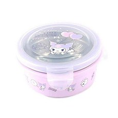 꿈꾸는비 쿠로미밀폐스텐도시락 원형 보온도시락