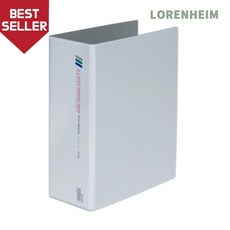 로렌하임 투명사다리바인더 A4 9cm 대용량 3공 클리어 PVC 서류정리화일 가성비바인더