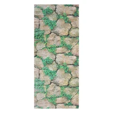 테라리움 등반 애완 동물 벽 파충류 케이스 장식 컨테이너 배경 3D 스티커, 없음