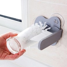 컵세척 브러쉬 싱크대 부착 병세척 솔