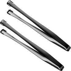 요리용 베이킹 및 셰프용 달걀 껍질 조각 제거 집게 2개 PCS 샬라자 도구 블랙, Black