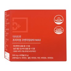 DrTrue 프리미엄 코엔자임 Q10 맥스 30g, 60정, 1개