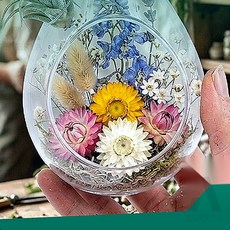 꽃병용 투명 진열 아크릴케이스 레고아크릴케이스, 물방울모양 180mm