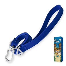 랩릿 강아지 방수 리드줄 핸즈프리 산책줄, 1개, 클래식 블루