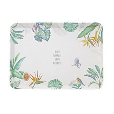 그리너리 멜라민 쟁반 소26cm 예쁜 W 기업 개업 고급 기념품제작 식 선물 근로자의날 GIFT 답례품 dew+25041fn