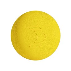 【FITTERGEAR】筋膜圓球 均碼 黃/灰/粉 （健身 深層放鬆 按摩球 腰部頸椎 按摩 矽膠 腳底筋膜), 活力黃（光面款）, 1個