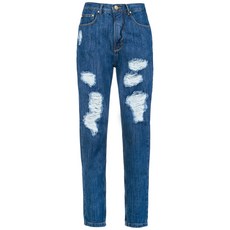 아마포 하이웨이스트 프린지 디테일 진