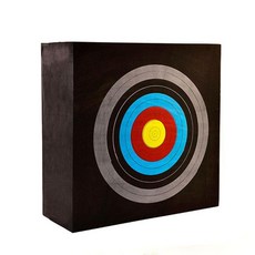 과녁판 양궁 화살 표적 활쏘기 실내, 1개, 블랙75x75x25cm 뽑기포함