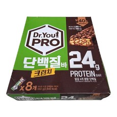 닥터유 프로 단백질바 크런치, 560g, 1개