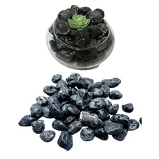 해미석 / 에그스톤 20KG 30~50mm 백자갈 흑 자갈 <With보도블럭> 원예 조경 인테리어 인테리어소품 백자갈 흑자갈, 1개, 20000g