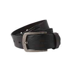 브랜드정품 BUCKAROO 양각 타이핑 투톤 벨트 (38mm) 다크 브라운 160649