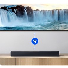 삼성 사운드바 빌트인 우퍼내장 2.0채널 홈씨어터 HDMI 옵티컬 돌비 DTS 리모컨 야간모드-F2
