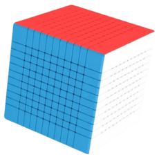 小小店舖 魔方教室 魅龍 11階 魔術方塊 彈簧可調 90mm 高階 彩色 魔域文化, 彩色 魅龍11階