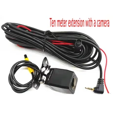 AHD 1080P 후면 카메라 4 핀 자동 반전 백미러 캠 DVR Carplay 안드로이드 대시 비디오 레코더, 02 Line and camera