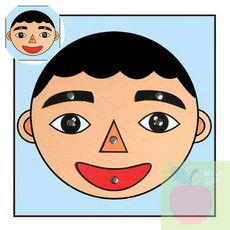 AP 어린이집만들기재료 같은 얼굴 다른표정 만들기
