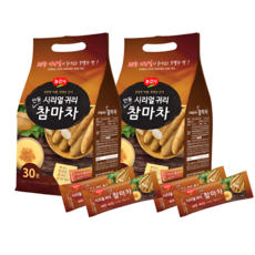 광야식품 뉴 시리얼 귀리 안동 참마차 스틱형 냉온차 30포, 20g, 30개입, 2개