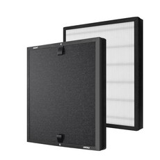 ECOSELF HAP603 공기 청정기와 호환되는 교체 필터 3-in-1 트루 청정기 2팩 화이트, HAP602 2PACK