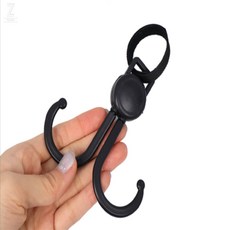 픽만 쇼핑카트 유모차홀더 걸이형 2구 봉지후크 휴대용걸이 진열고리