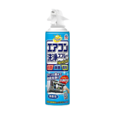 日本EARTH 地球製藥 冷氣清潔噴霧 無香型 420ml, 1個