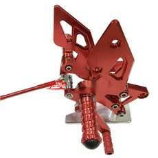 OD 야마하 호환 YZF-R3 R25 MT-03 튜닝 풋스텝 페달 발판 어셈블리, N891B(레드)