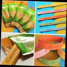 캠핑 야외 모기퇴치 팔찌 실리콘 기피제 썸머밴드 등산, 1개, 썸머밴드그린