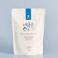 간수뺀 신안 천일염 더맑은 굵은소금 1kg 중금속 납 제거 김장소금 이유식소금 아기소금, 1개